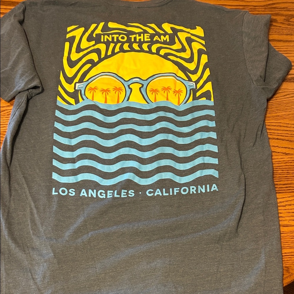 Into The AM Gray Graphic Tee